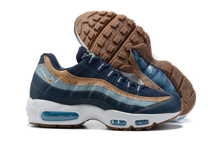 New 2021 Nike Air Max 95 Navy Blue Coffe